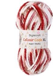 Stylecraft Special XL Colour code 5316 Reds