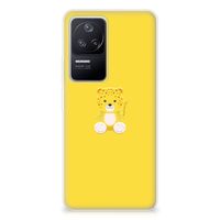 Xiaomi Poco F4 Telefoonhoesje met Naam Baby Leopard - thumbnail