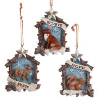 Ornament plastic dieren l11cm - Kurt s adler