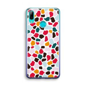 Colored Giraffe: Huawei P Smart (2019) Transparant Hoesje