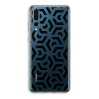 Crazy pattern: Huawei P20 Pro Transparant Hoesje - thumbnail