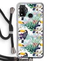 Tukans: Huawei P Smart (2020) Transparant Hoesje met koord