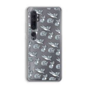 Poezen: Xiaomi Mi Note 10 Pro Transparant Hoesje
