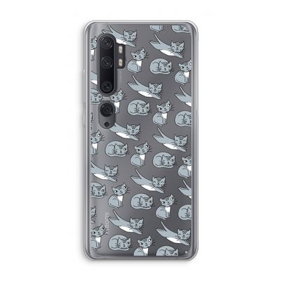 Poezen: Xiaomi Mi Note 10 Pro Transparant Hoesje