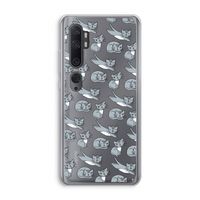 Poezen: Xiaomi Mi Note 10 Pro Transparant Hoesje