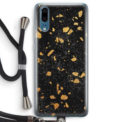Terrazzo N°7: Huawei P20 Transparant Hoesje met koord