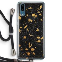 Terrazzo N°7: Huawei P20 Transparant Hoesje met koord