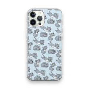 Poezen: iPhone 12 Pro Transparant Hoesje