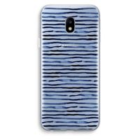 Verrassende lijnen: Samsung Galaxy J3 (2017) Transparant Hoesje