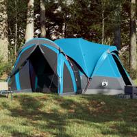 VidaXL Tipitent voor gezin 8-persoons waterdicht blauw
