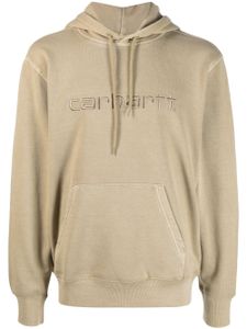 Carhartt WIP hoodie en coton à logo imprimé - Tons neutres