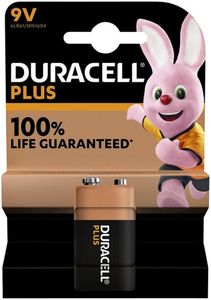 Duracell Plus 100 Wegwerpbatterij 9V Alkaline