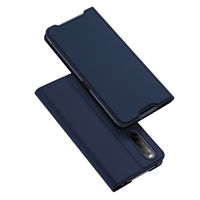 Dux Ducis - Slim bookcase hoes - Sony Xperia 10 IV - Blauw