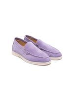 Scarosso Ludovica slip-on suede loafers - Violet