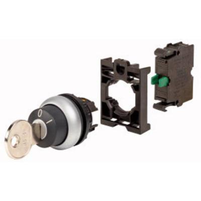 Eaton 110921 M22-WS-K10-BVP Sleuteltoets Kunststof frontring Sleutel Zwart 1 stuk(s)