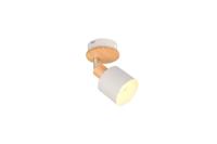 Trio Enkele plafondlampShanti met houtlook - 862700176