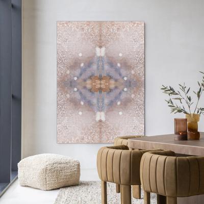 Urban Cotton Wandkleed 'Iberian Lynx' 110 x 145cm in Frame - black