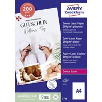 Avery-Zweckform Premium Laser Papier hochglänzend 2798 Laserprintpapier DIN A4 200 g/m² 100 vellen Wit - thumbnail