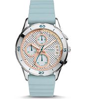 Horlogeband Fossil ES4023 Silicoon Groen 20mm