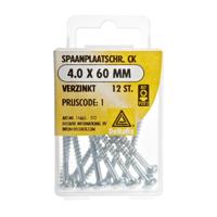 Sp.pl.schr. ck 4,0x60mm 12st - Deltafix