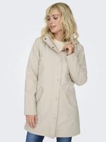 Only Onlsally Raincoat Otw Noos Zomerjassen Oatmeal White Teddy