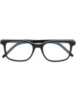 Saint Laurent Eyewear lunettes de vue à monture rectangulaire - Noir - thumbnail