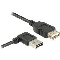 Delock 83551 Verlengkabel EASY-USB 2.0 Type-A male haaks links/rechts > USB 2.0 Type-A female 1 m - thumbnail