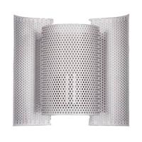 Northern Butterfly Perforated wandlamp aluminium