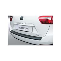 Bumper beschermer passend voor Seat Ibiza ST 2010- Zwart GRRBP482