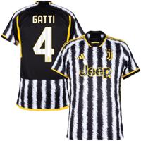 Juventus Shirt Thuis 2023-2024 + Gatti 4 - thumbnail