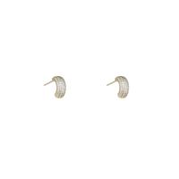 Day&Eve Oorbellen Chrystal Hoop | Goud