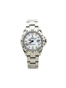 Rolex montre Explorer II 40 mm pre-owned - Blanc