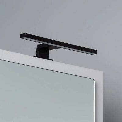 Badkamer boven spiegel zwart LED Warm Wit 3000k &apos;Nicole&apos; 30cm