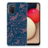 Samsung Galaxy A02s TPU Case Palm Leaves