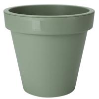 Pro Garden Plantenpot - Tuin - kunststof - groen - D40 cm