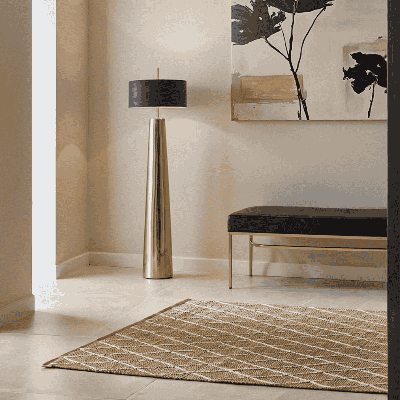 Jute Vloerkleed Kunu 200x300 Cm Laagpolig Home Collectie - Dekbed-Discounter.nl