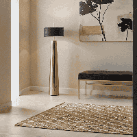 Jute Vloerkleed Kunu 200x300 Cm Laagpolig Home Collectie - Dekbed-Discounter.nl