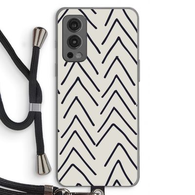 Marrakech Arrows: OnePlus Nord 2 5G Transparant Hoesje met koord