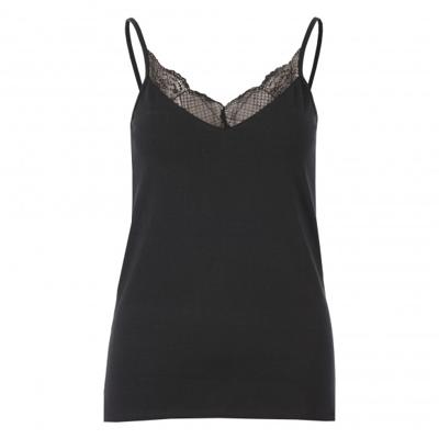 Enjoy - Zwart | Dames | Top | Zwart | XL | regular | Kamst mode