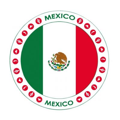 25x Bierviltjes Mexico thema print