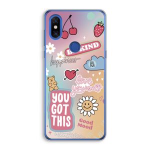 Positivity: Xiaomi Mi Mix 3 Transparant Hoesje