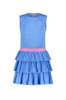 B.Nosy zomer jurk meisjes - soft blauw - glitter - Debby