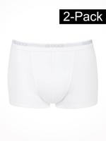 Sloggi - Basic Short 2-Pack - wit, Maat:2XL