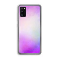 Clouds pastel: Samsung Galaxy A41 Transparant Hoesje