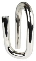 Zuiver Kaarshouder 'Tubo' 26cm, kleur Zilver