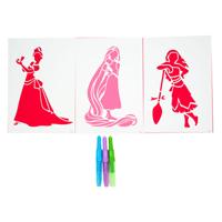 Canenco Disney prinses blaaspennen set