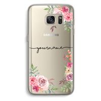Rozen: Samsung Galaxy S7 Transparant Hoesje Rozen: Samsung Galaxy S7 Transparant Hoesje