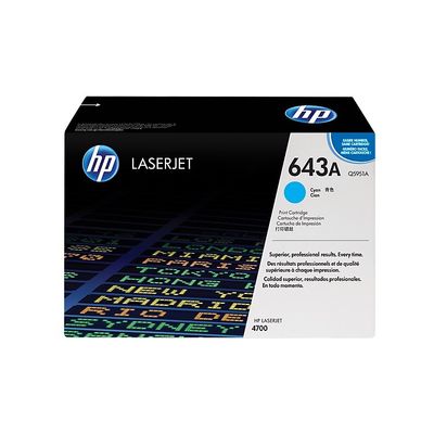 643A cyaan LaserJet tonercartridge (Q5951A) Toner