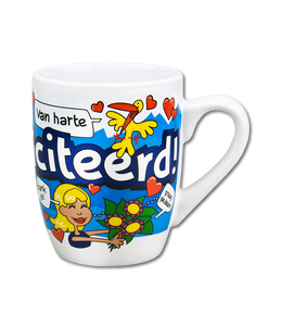 Cartoonmok gefeliciteerd