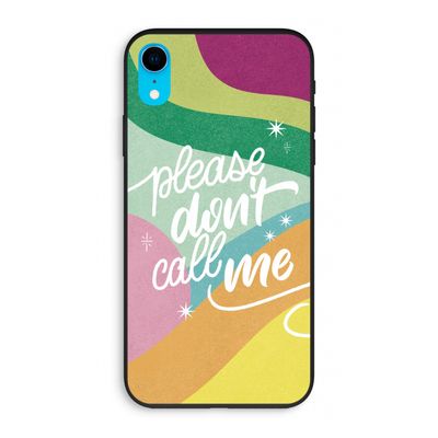 Don't call: iPhone XR Biologisch afbreekbaar hoesje